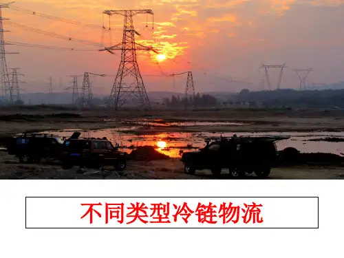 最新不同类型冷链物流