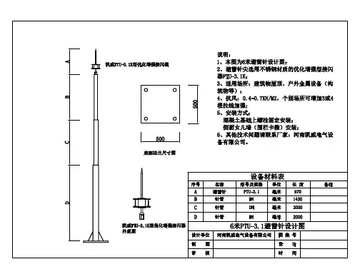 避雷针安装图