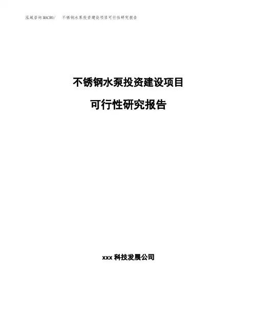 不粘涂料投资建设项目可行性研究报告