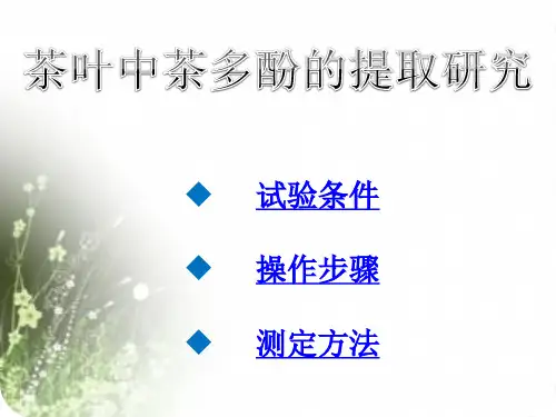 茶多酚