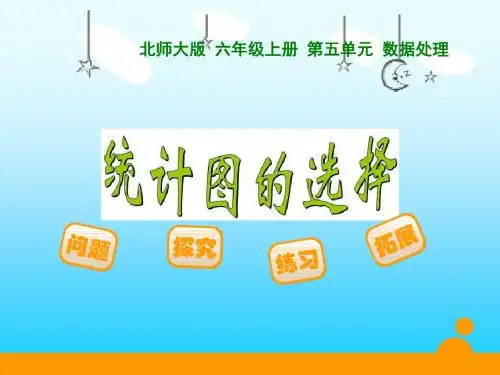 北师大版六年级上册统计图的选择