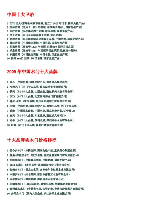 瓷砖种类及相关装修材料选购