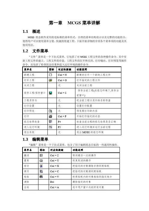 MCGS编程基础