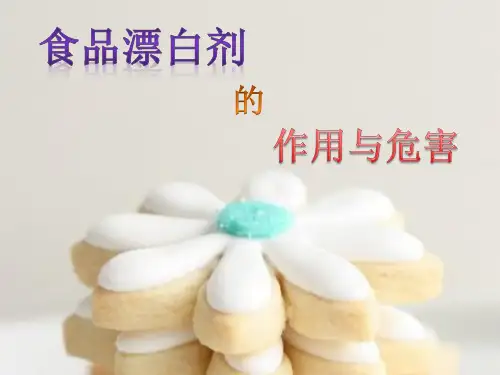 食品漂白剂