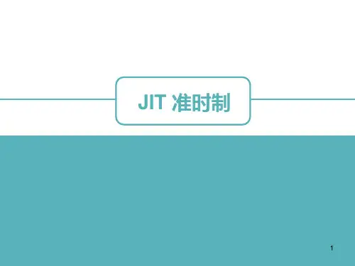关于准时生产制ppt课件