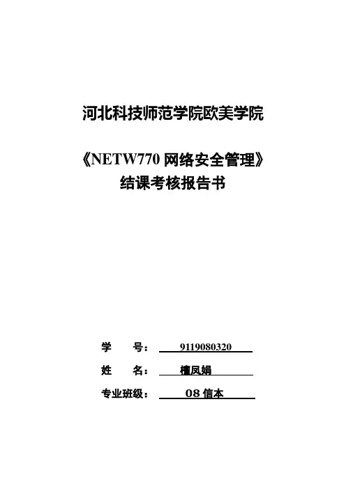网络安全