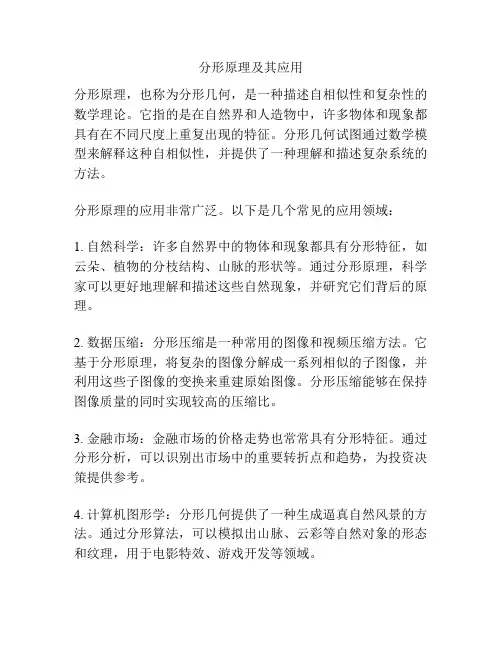 分形原理及其应用 2