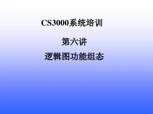 CS3000系统培训-逻辑图功能组态