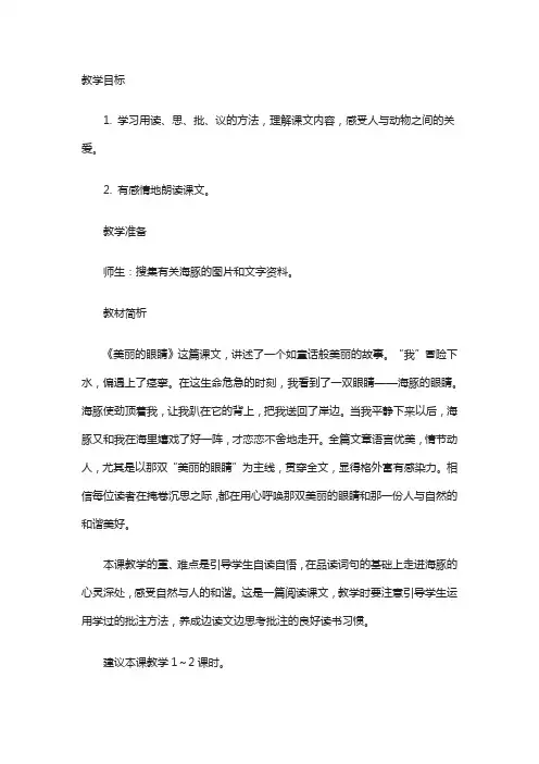 美丽的眼睛