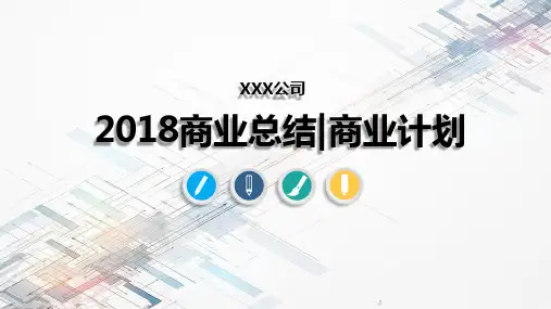 【绝对精美04】其他商务服务年终总结商业汇报商业总结项目总结商业计划