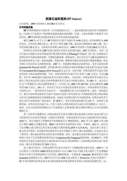 BP阿莫科集团公司