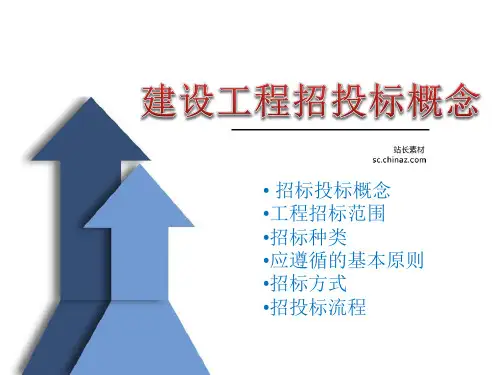 招投标-招投标概念