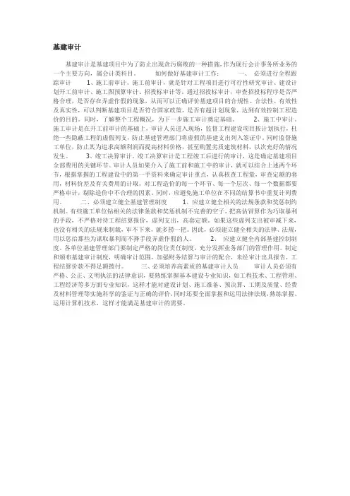 审计