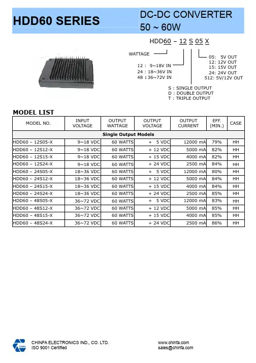 HDD55-24D512P中文资料
