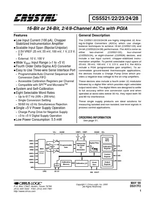 CS5524-AS中文资料