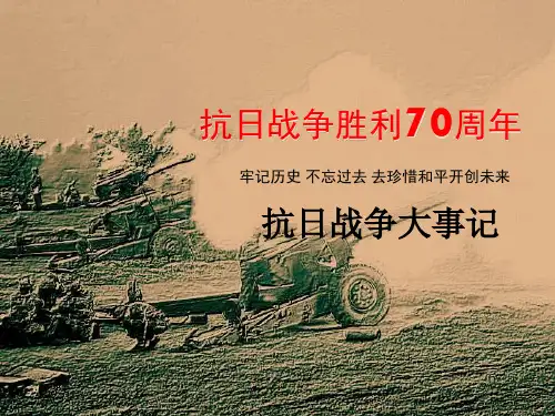 抗日战争胜利70周年