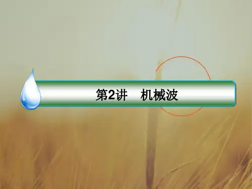 2018版高考物理新课标一轮复习课件：第十三章 波与相对论 13-2 精品