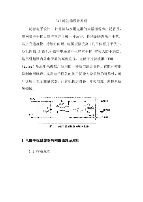EMI滤波器设计原理