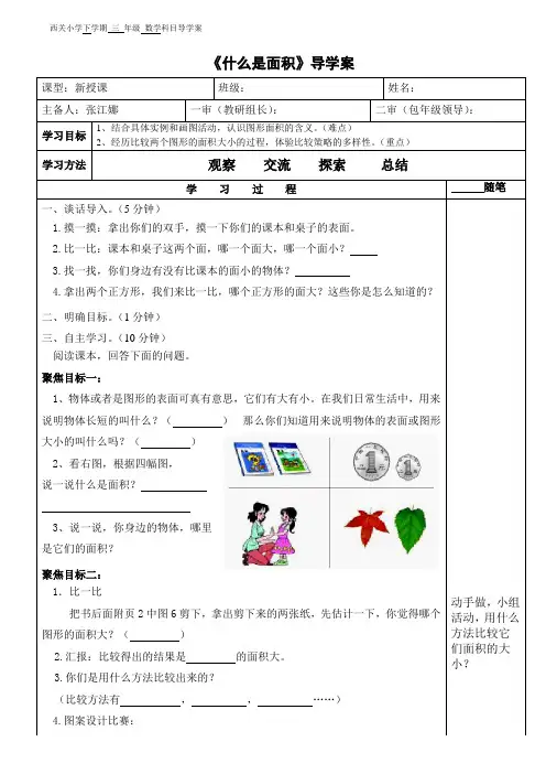 什么是面积