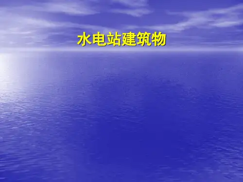 工程管理水电站建筑物习题