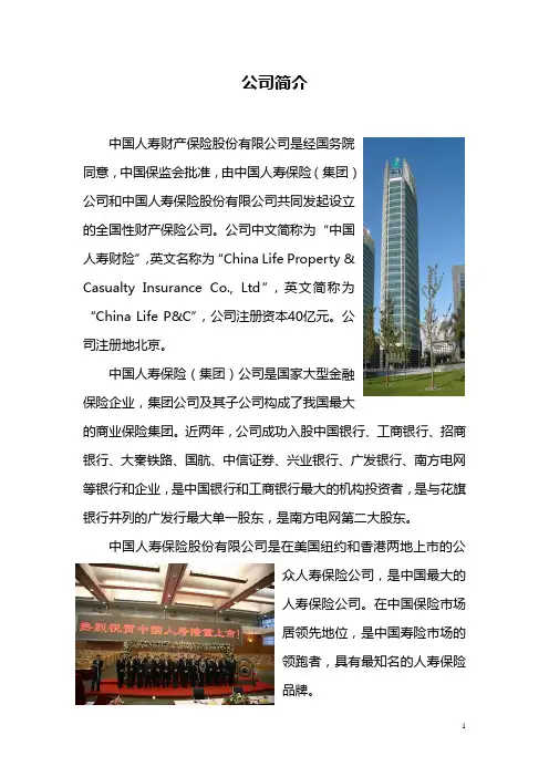 国寿财险公司简介