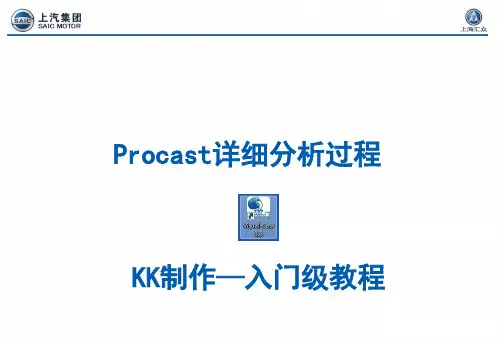 procast2013详细分析过程—入门级教程