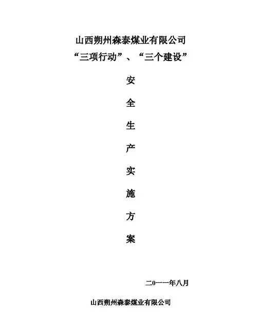 3“三项行动、三项建设”实施方案