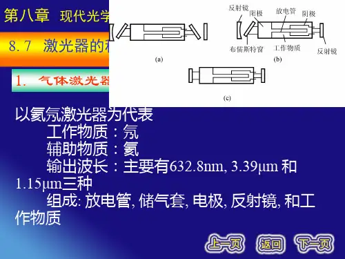 激光器的种类讲解