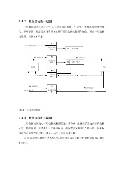 数据流程图(购物网站数据流程图)