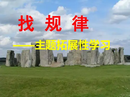 数列-找规律 精品