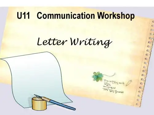 高一英语communication-workshop课件2