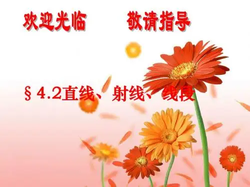 4.2直线射线线段2【人教版】