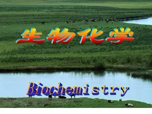 生物化学第一章绪论