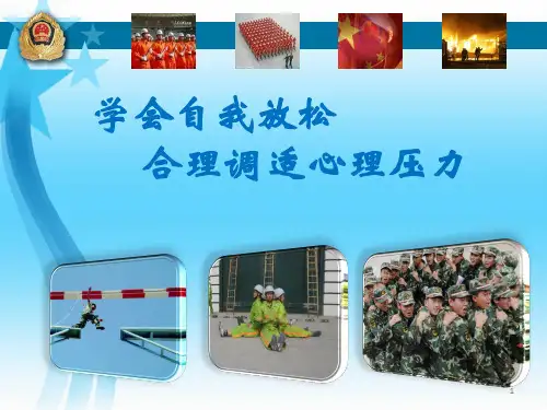 学会自我放松,合理调适心理压力ppt课件