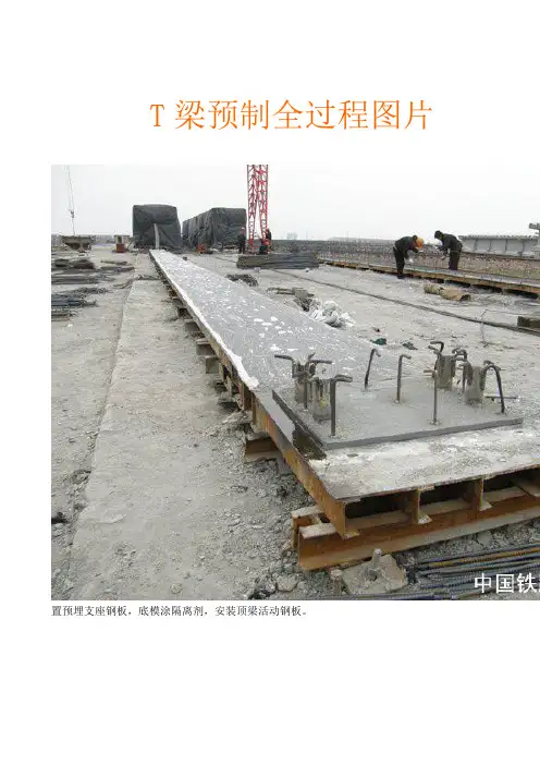 T梁预制全过程图片