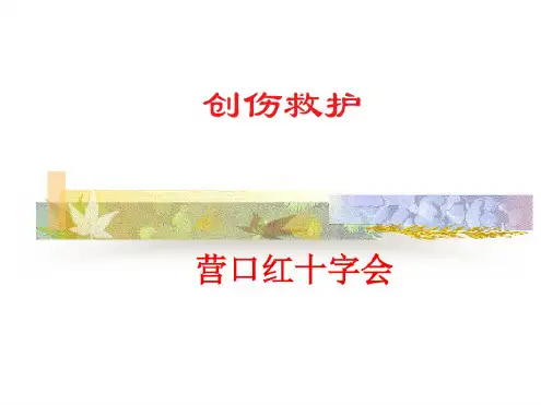 创伤救护课件