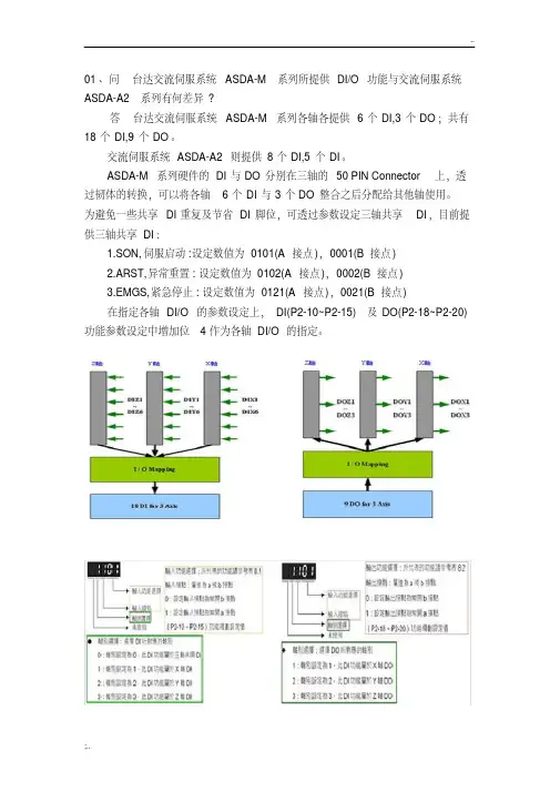 台达伺服问答
