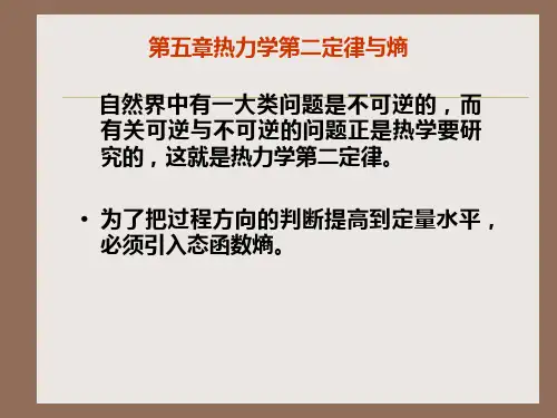浙大物理考研资料-浙大热学课件-第五章1