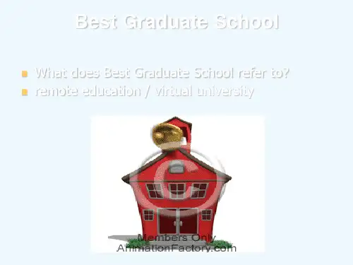英语报刊阅读Best-Graduate-Schools