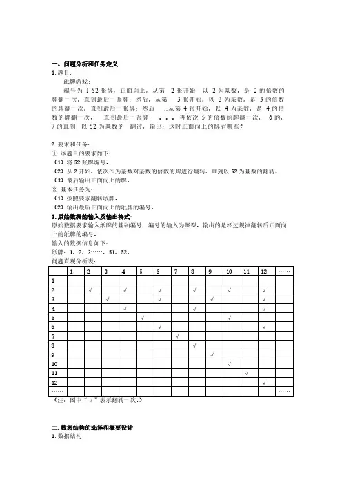 【VIP专享】JAVA课程设计纸牌游戏