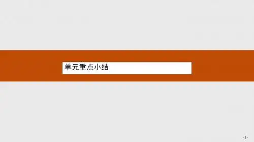 北师大版高中英语必修1 Unit 1《Lifestyles》ppt重点小结课件
