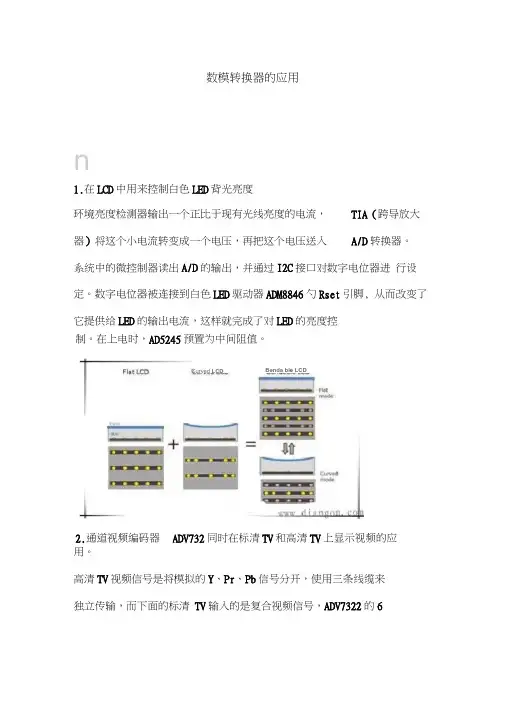 数模转换器的应用