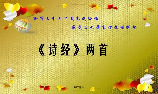 《诗经两首》