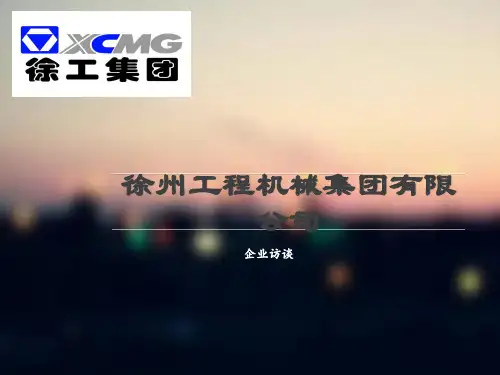 徐工采访草稿(1)