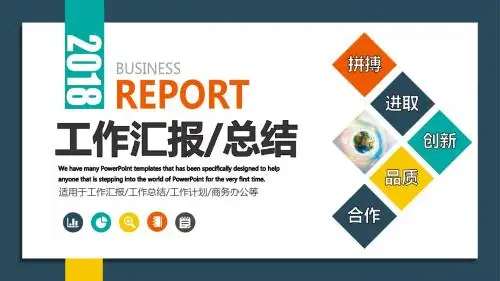 2019公司工作总结汇报计划PPT模板