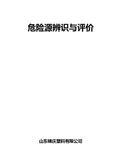 危险源辨识与评价 2