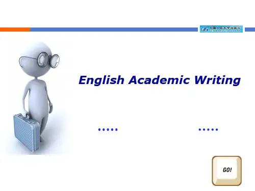English Academic Writing--第一章