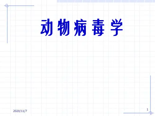 动物病毒学课件 第一讲:动物微生物学试题解析【1、2次】