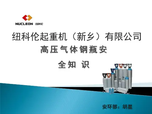 高压气体钢瓶安全技术知识