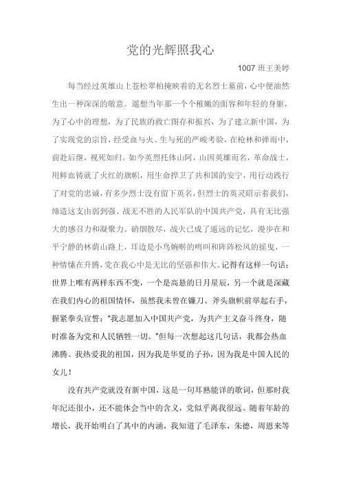 党的光辉照我心 2